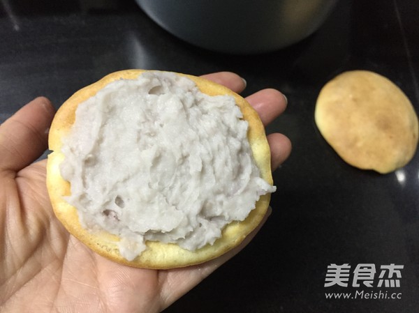 Purple Taro Sponge Bun recipe