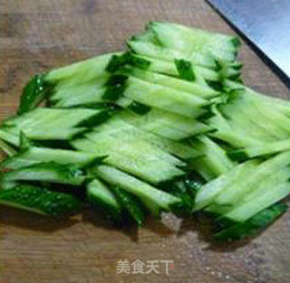 Cucumber Stir-fried Wangchao recipe