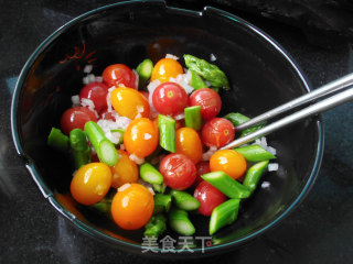 Asparagus and Cherry Tomato Warm Salad recipe