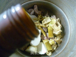 Lamb's Tail, Bamboo and Taro Pork Rib Soup recipe