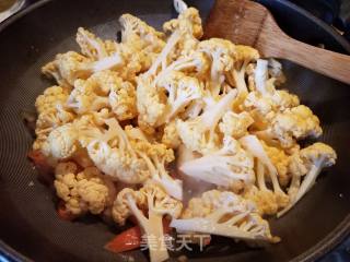 Stir-fried Yellow Cauliflower recipe