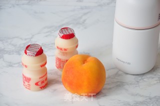 Yellow Peach Milkshake recipe