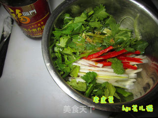 Tiger Vegetables (cucumber Coriander Chili) recipe