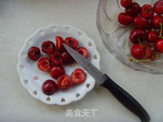 Cherry Yogurt Mousse recipe