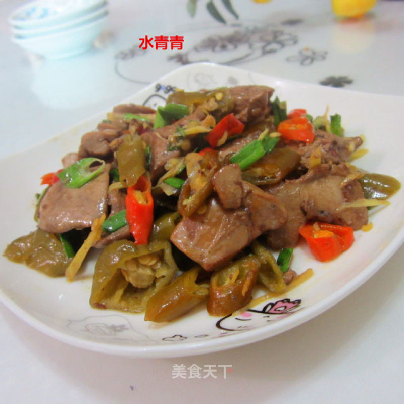 Hot and Sour Chicken Liver recipe