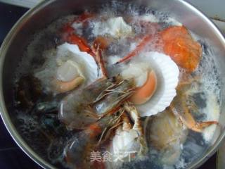 [shishangqiangtai Hot Pot Zone]: Delicious Taste Lingers---seafood Hot Pot recipe