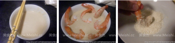 Fried Shrimp Student Bento Box recipe