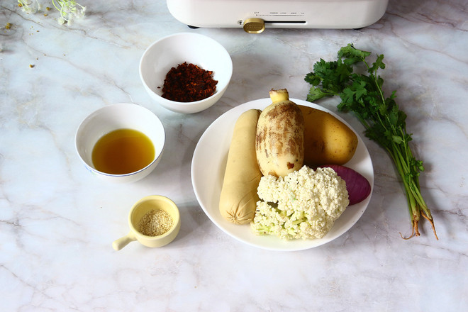 Simple Vegetarian Spicy Hot Pot recipe