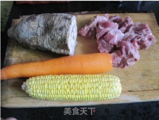 Pueraria Lobata Corn Bone Soup recipe