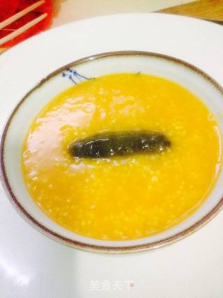 Sea Cucumber Millet Congee recipe