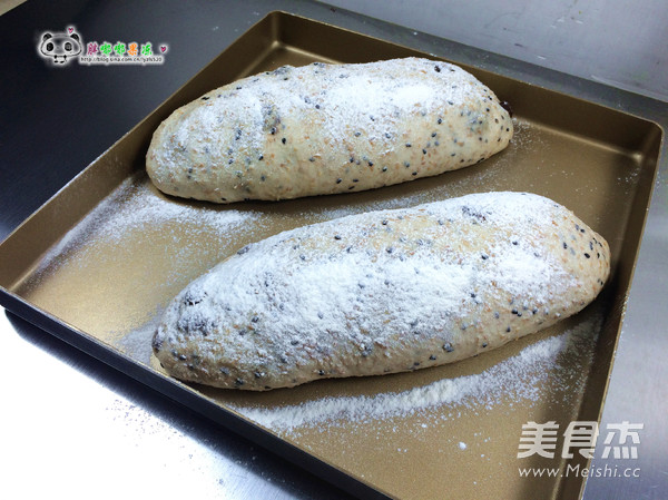 Raisin Black Sesame Soft European recipe