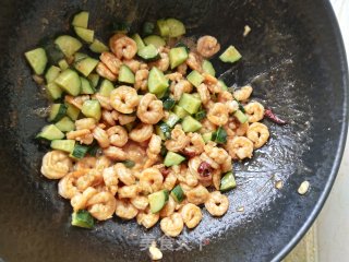 Cucumber Shrimp recipe