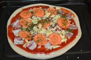 【heinz Tomato Sauce】----bacon Carrot Pizza recipe