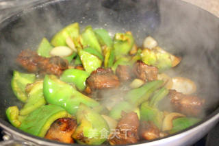 Grilled Pork Ribs with Green Pepper and Pineapple recipe