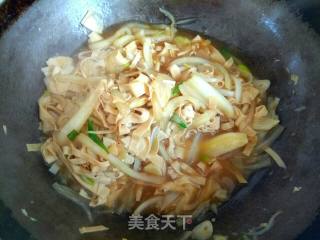 Dried Tofu with Cabbage recipe
