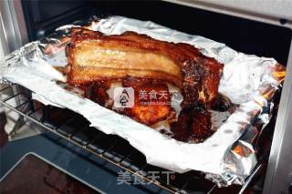 #aca烤明星大赛#roasted Ribs with Homemade Marinated Meat Sauce recipe