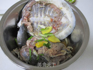 【shanghai】ham Steamed Turtle recipe