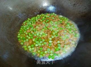 Grilled Pea Rice with Minced Meat recipe