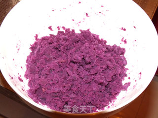 Purple Sweet Potato Toast recipe