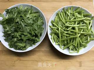 Stir-fried Chrysanthemum recipe