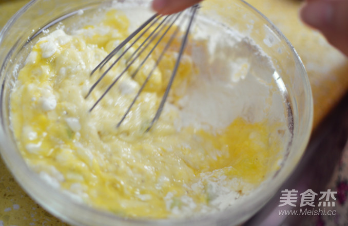 Crispy Soy Milk Dregs Omelette recipe