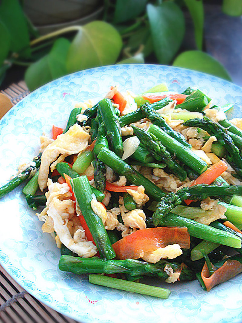 Small Fried Asparagus recipe