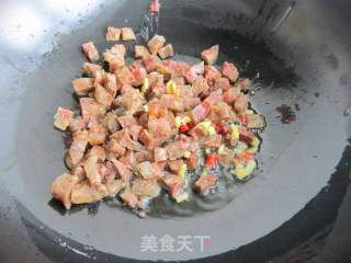 Diced Chinese Sausage and Sour Radish recipe