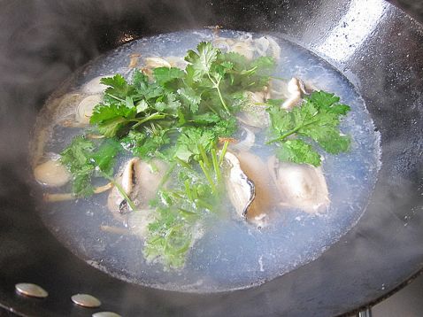 Delicious Oyster Soup recipe