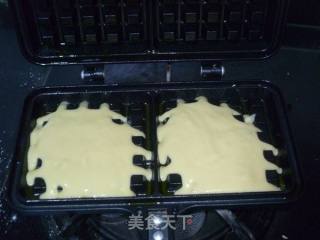 Easy Afternoon Tea: Waffles with Ice Cream recipe