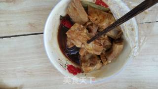 #信之美五常大米试吃#teriyaki Pork Ribs Rice (microwave) recipe