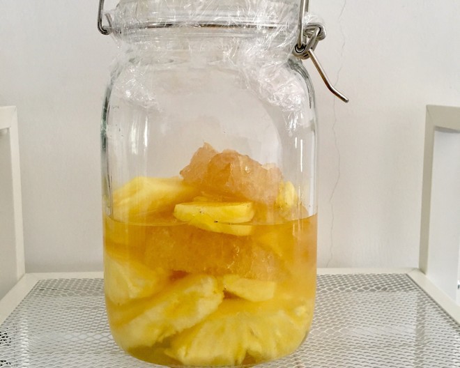 Pineapple Wine/vodka 40° Waiting for Maturation (fastest 1 Month) recipe