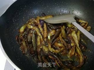 #妈妈的味#sauce Grilled Eggplant Strips recipe