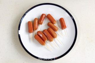 Fried Mini Hot Dogs recipe