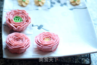 #四session Baking Contest and is Love to Eat Festival#korean-style Pink Garland Cake recipe