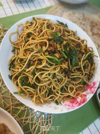 Fried Yellow Noodles recipe