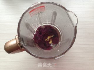 Purple Sweet Potato Rice Paste recipe