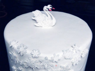 #aca Fourth Session Baking Contest# Making Pornographic White Swan Fondant Cakes recipe