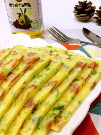Baby Food Supplement Bacon Chive Omelet recipe