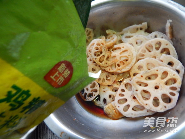 Cold Lotus Root Slices recipe