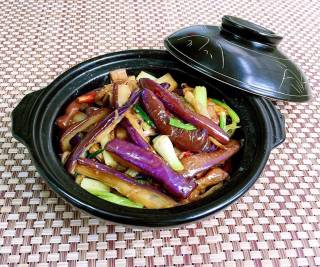 Fish-flavored Eggplant Pot recipe