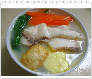 Tofu Fish Belly Soup recipe