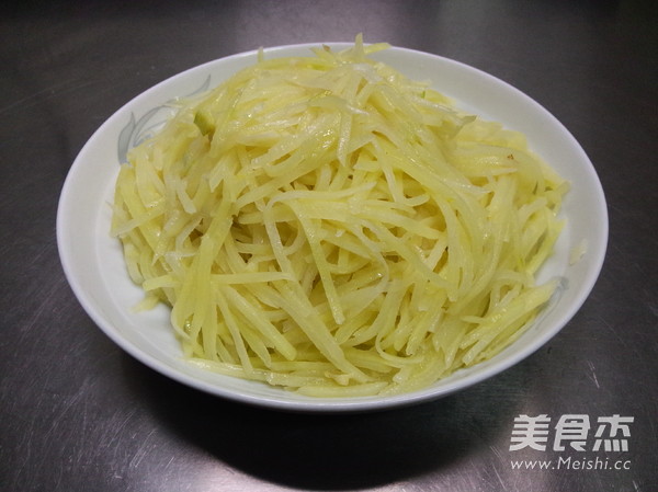 Vinegar Shredded Potatoes recipe