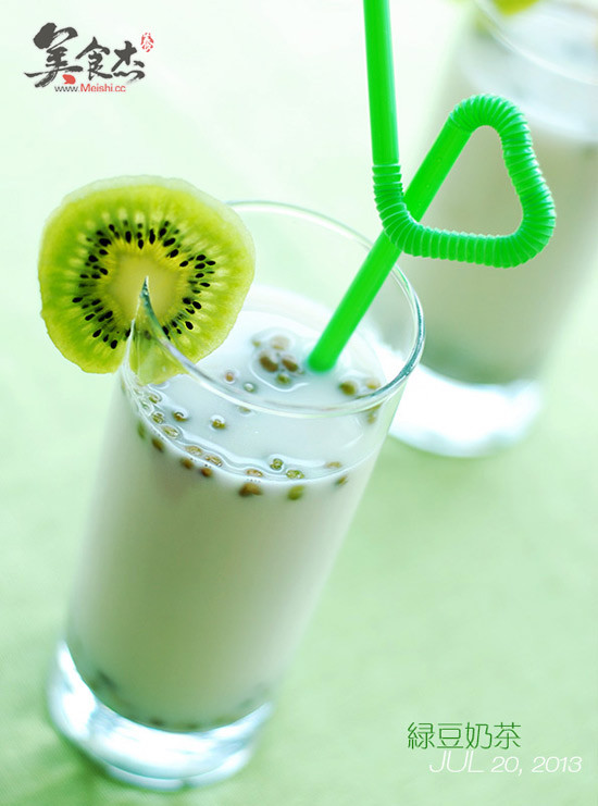 Mung Bean Milk Tea recipe