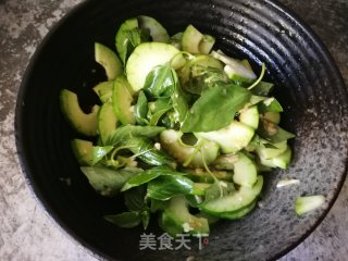 Nepeta Leaves Mixed with Cabbage recipe