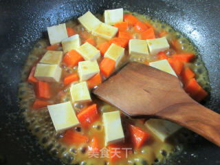 Curried Carrot Thousand Page Tofu recipe