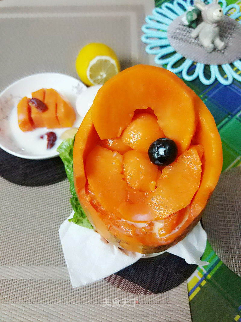 Papaya Milk Cup recipe