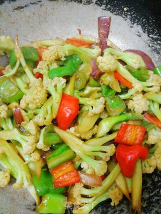 Stir-fried Cauliflower recipe