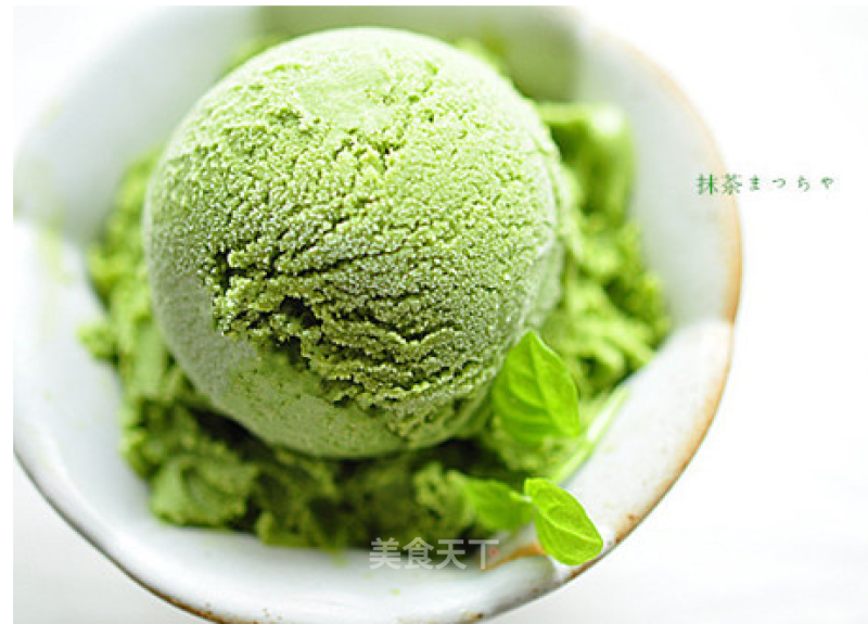【matcha Ice Cream】mido recipe