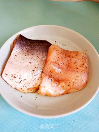 Pan-fried Fish Steak recipe