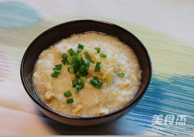 Private Kitchen--【scallop Chicken Congee】 recipe